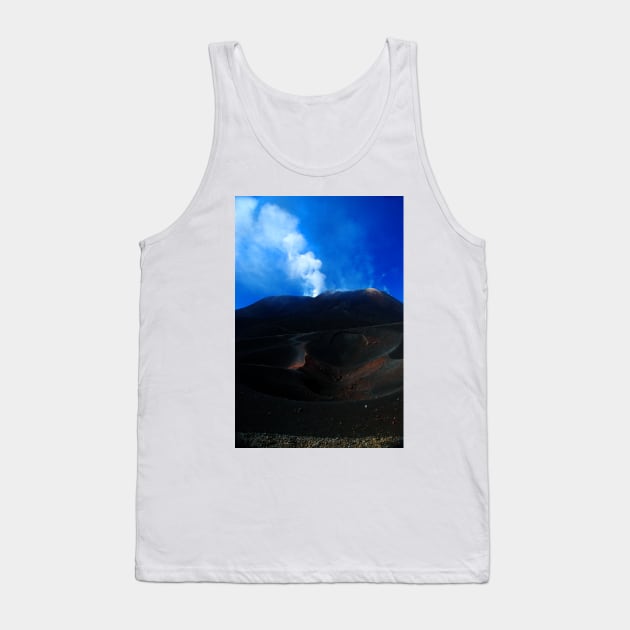 Mount Etna Tank Top by RichardGibb